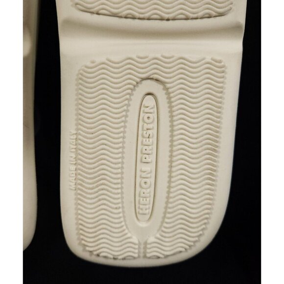 Heron Preston Eco Molded Slides Size 39 US 9 Women's Off-White - Picture 10 of 12